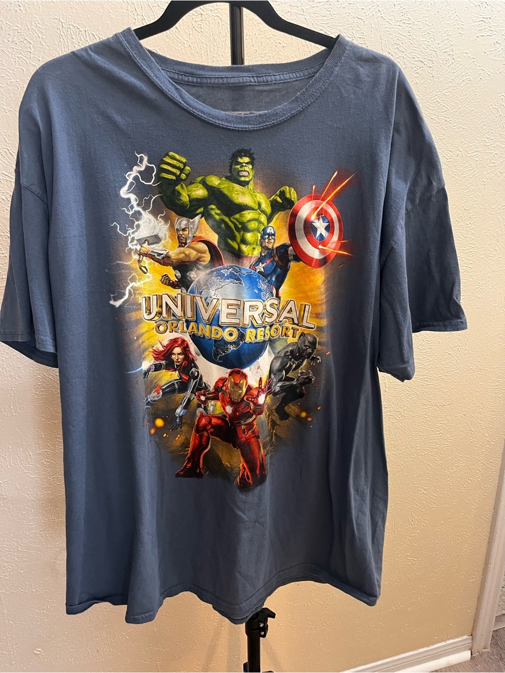 Marvel Universal Orlando Resort Avengers Graphic Tee - Blue
